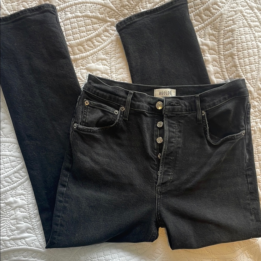 Agolde Black Women's Jeans